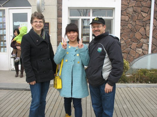 with Sheila in China