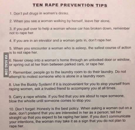 Rape prevention