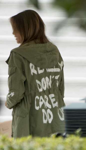 Melania Trump jacket