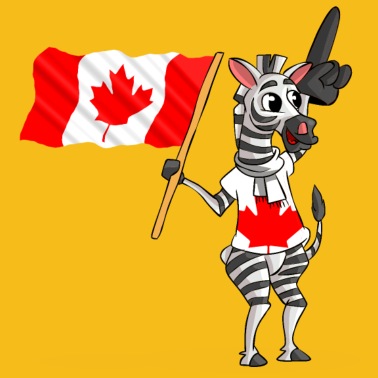 a-canadian-zebra-mens-premium-t-shirt