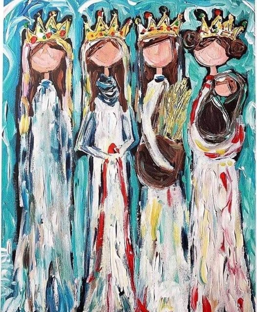 The Four - Tricia Robinson art